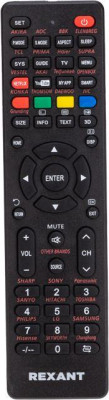 REXANT (38-0003) Пульт универсальный для телевизора RX-708E черный
