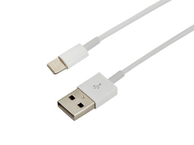 REXANT (18-1121) USB-Lightning кабель для iPhone/PVC/white/1m/REXANT