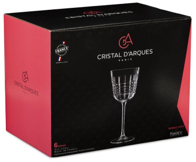 CRISTAL DARQUES Q4347 Набор бокалов для вина RENDEZ-VOUS 6шт 350мл