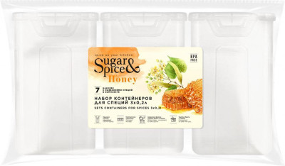 SUGAR&SPICE SE112712999 Honey прозрачный (3 предмета)