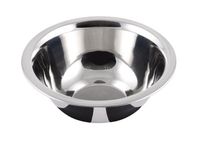 MALLONY Миска Bowl-Roll-14, объем 450 мл из нержавеющей стали, зеркальная полировка, диа 14 см (103824)