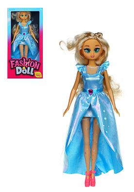 ИГРОЛЕНД 267-911 Кукла Fashion doll, 29см, PVC, полиэстер, 20х31х5см, 8 диз.