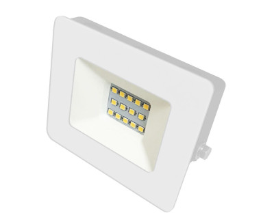 ULTRAFLASH LFL-1001 C01 белый (LED SMD прожектор, 10 Вт, 230В, 6500К)