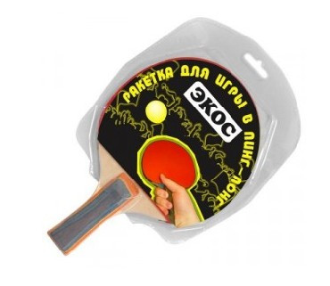 ЭКОС PPR-02 ракетка для игры в пинг-понг (323107)