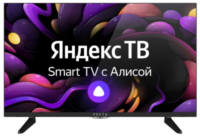 VEKTA LD-43SU8921BS SMART TV Яндекс безрамочный