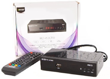 ЭФИР HD-600RU DVB-T2/WI-FI/дисплей, металл