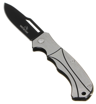 ЧИНГИСХАН Нож туристический складной 17 см. толщина лезвия 1,8 мм, нерж. сталь, арт.1 118-155