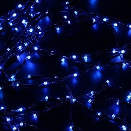 ECOLA N2YB06ELC LED гирлянда 220V IP20 Синяя Blue 100 Led 6м